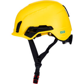 MSA Safety V-Gard H2™ MIPS Safety Helmet Non-Vented Climbing Class E Type 2 Yellow 10242824