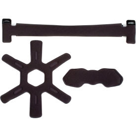 MSA Safety Replacement Padding Set For V-Gard H2™ MIPS® Safety Helmet Black 10246730