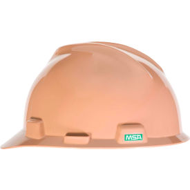 MSA V-Gard® Slotted Cap With Staz-On Suspension Tan 461180 - Pkg Qty 20