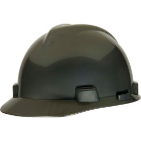MSA V-Gard® Slotted Cap With Staz-On Suspension Silver 484340 - Pkg Qty 20