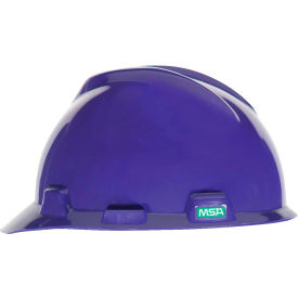 MSA V-Gard® Slotted Cap With Staz-On Suspension Purple 488398 - Pkg Qty 20