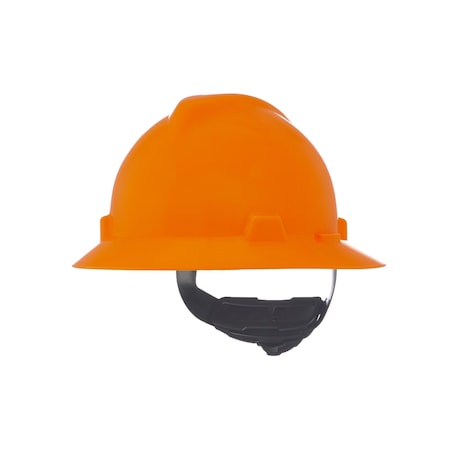Fluorescent Orange V-Gard Hat w/Ratchet Suspensi MPN:10021292