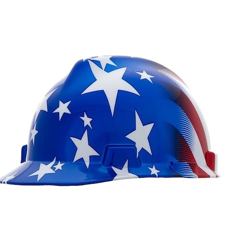 Cap V-Gd Std AMER.FLAG Stripe Rtch MPN:10052945