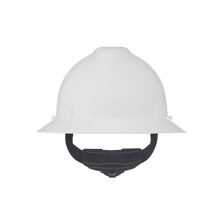 White V-Gard Hat w/Ratchslotted MPN:475369