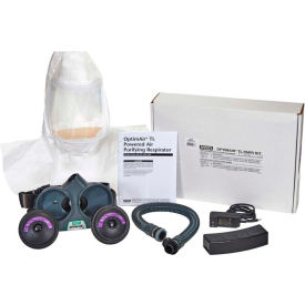 MSA® Optimair Tl Kit With Full Hood He Filters Extended Battery 10214891