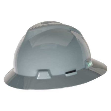 Hard Hat, V-Gard, Polyethylene, 4-Point Point Ratchet (4-Point), Silver MPN:10019548