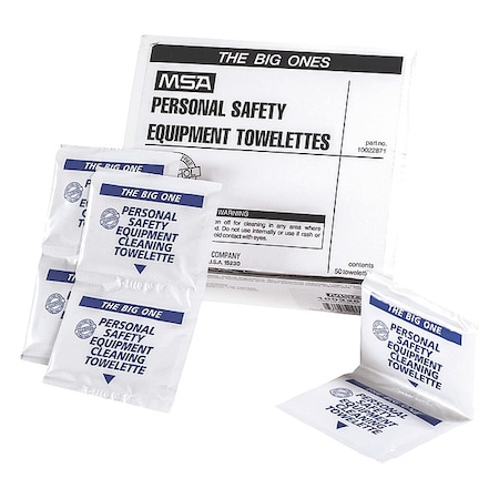 Respirator Wipes, Size 8