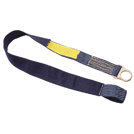 Anchor Strap, 5 ft Length, 400 lb Weigth Capacity, Kevlar Anchor, D-Ring, 1 Workers per System MPN:10023487