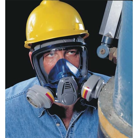 Full Face Respirator, Advantage 3200, Not Rated, Bayonet, Size, L 0 Cartridges Included MPN:10031341