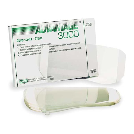 Advantage 3000 Cover Lens, Clear, PK25 MPN:10031542