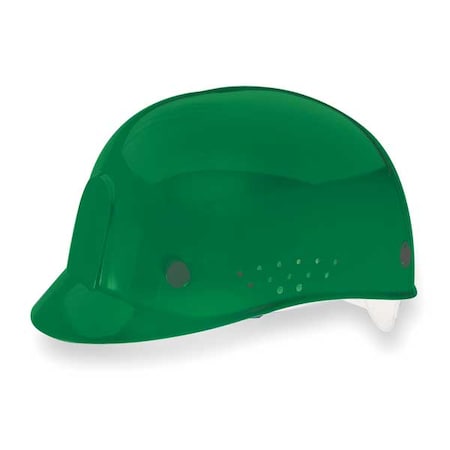 Bump Cap, Front Brim, Perforated Sides, Pinlock Suspension, 6 1/2 to 8, Green MPN:10033655