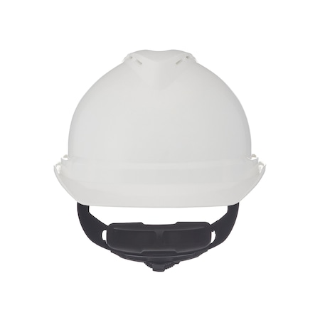 Front Brim Hard Hat, V-Gard 500, Vented, Type 1, Class C, Fas-Trac Ratchet Suspension, White MPN:10034018