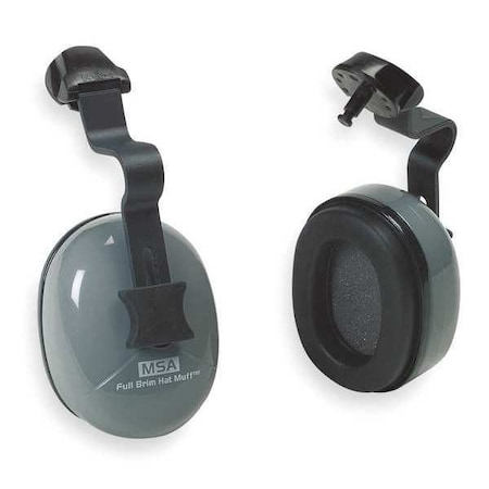 Soprano Hard Hat Mounted Ear Muffs, 25 dB NRR, Passive, Electrically Insulated, Green MPN:10034487