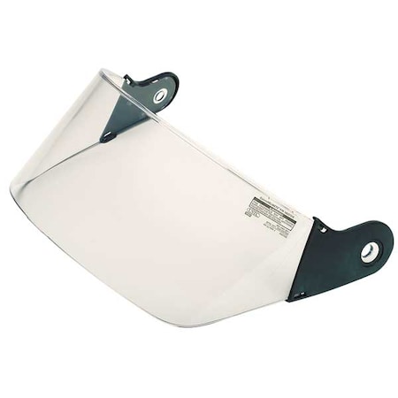 Fire and Rescue Visor, Clear Visor, 4 in Height, Anti-Fog; Anti-Scratch Lens, Clear MPN:10037315
