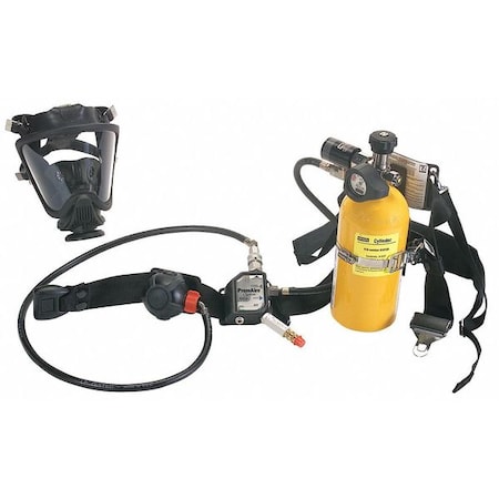 PremAire System Complete Assembly w/Firehawk Slide-To-Connect Regulator, 5-minute 3AL aluminum cylinder MPN:10045164