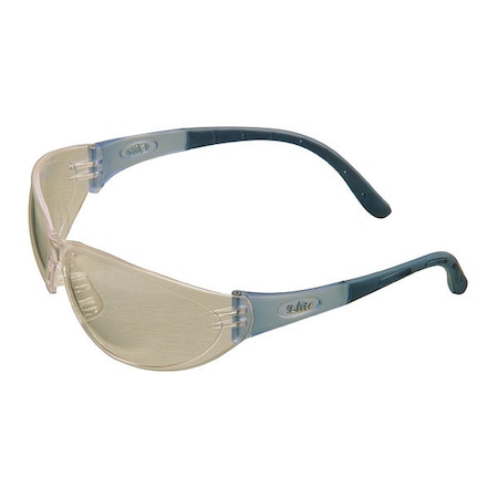 Arctic Elite, Safety Glasses, Anti-Fog, Indoor/Outdoor Mirror Lens, Blue Frame, Frameless MPN:10059671