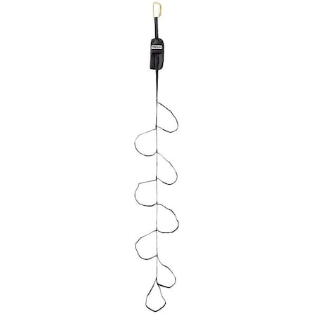 Suspension Trauma Relief Strap, Nylon, 400 lb, Black, Strap and Carabiner MPN:10063431