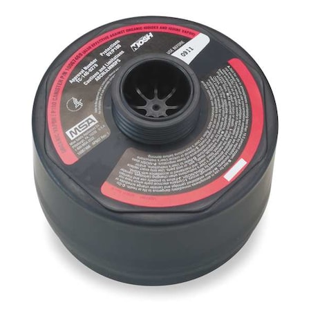 Gas Mask Canister, Black, Magenta MPN:10067469