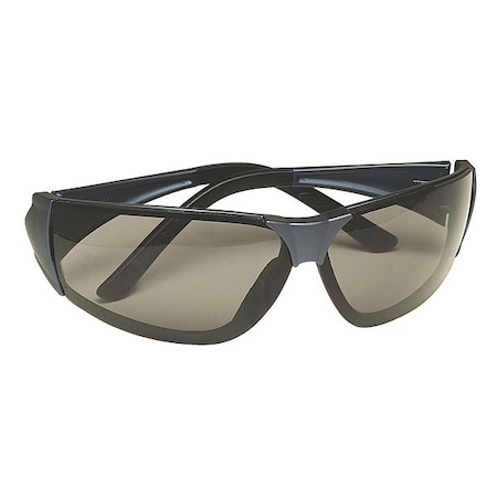Easy Flex, Safety Glasses, Anti-Scratch, Gray Mirror Lens, Black Frame, Full-Frame MPN:10070918