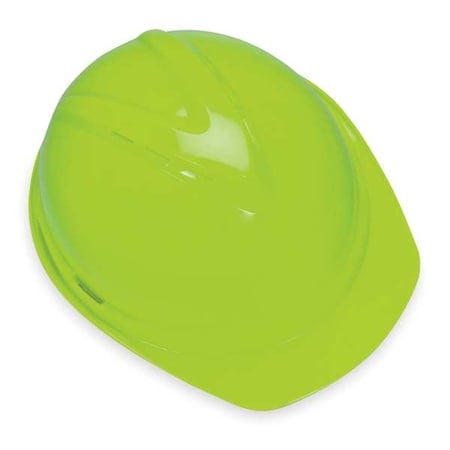 Hard Hat, V-Gard® 500, Polyethylene, 4 Point Pinlock, Type 1, Class C, Green MPN:10074819