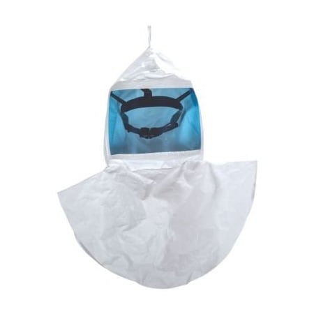 Tychem QC Hoods, Single Bib, Threaded Connector, w/Suspension, PK4 MPN:10083329