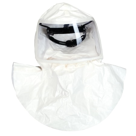 Hood, Universal Mask Size, White, PK4, Suspension: Integrated MPN:10083383