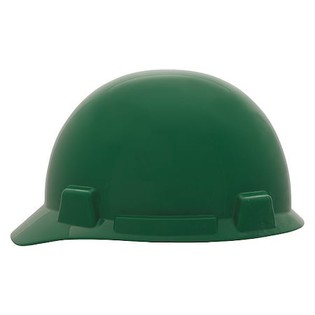 Hard Hat, SmoothDome, Polyethylene, 6 Point Ratchet (6-Point), Type 1, Class E, Green MPN:10084083
