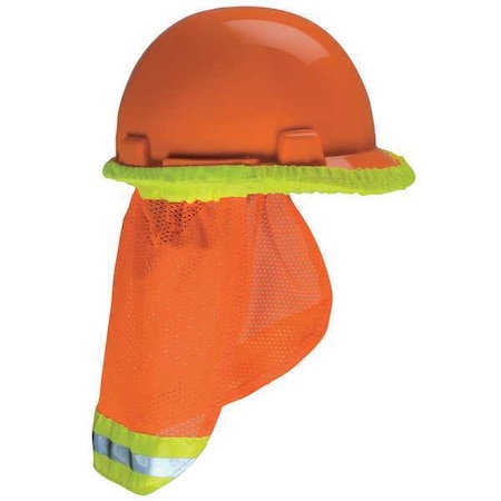 Sun Shade, For Use With MSA Brand Caps and Hat Orange MPN:10098031