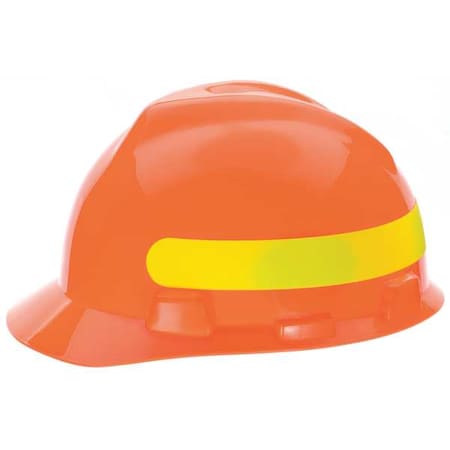 Hard Hat, V-Gard, Polyethylene, 4 Point Ratchet, Type 1, Class E, Orange MPN:10102193