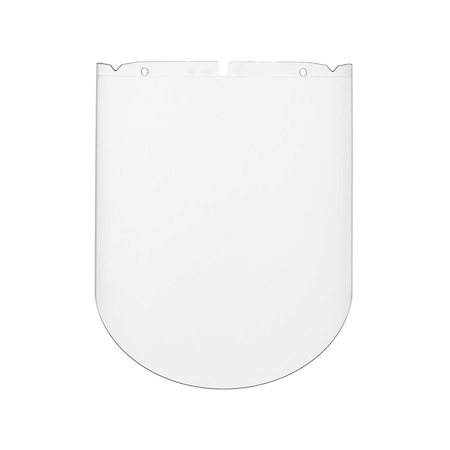 V-Gard Visor, PC, Clear, Molded, (10.375