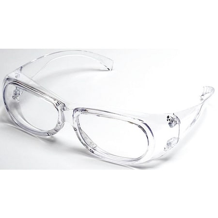 OvrG, Safety Glasses, Anti-Fog, Clear Lens, Clear Frame, Full-Frame MPN:10118475