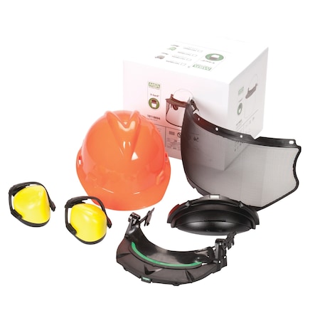 V-Gard Accessory Forestry Kit (Includes: Orange Cap, Frame, Mesh Visor, Chin Protector, Earmuffs) MPN:10118694