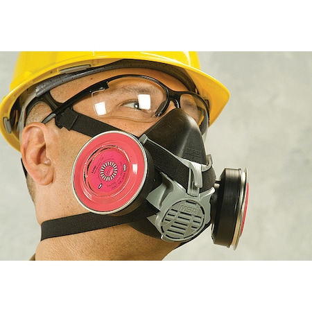 Half Mask Respirator, Advantage 420, Not Rated, Threaded, Size, M 0 Cartridges Included MPN:10119575