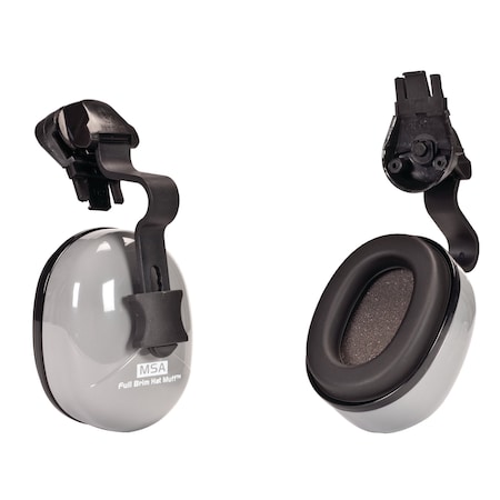 Sound Control SH Hard Hat-Mounted Earmuffs, NRR 25 dB, Use with MSA Slotted Full Brim Helmet MPN:10129327