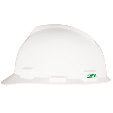 V-Gard GREEN Slotted Cap, Fast-Trac III Suspension, Type I, Class E, White MPN:10150199