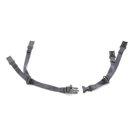 Chin Strap, For Use With Novent/Bivent Hard Hats Black MPN:10194766
