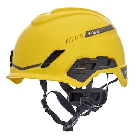 V-Gard H1 Safety Helmet, Trivent, Fas-Trac III Pivot, ANSI, EN12492, Class C, Yellow MPN:10194787