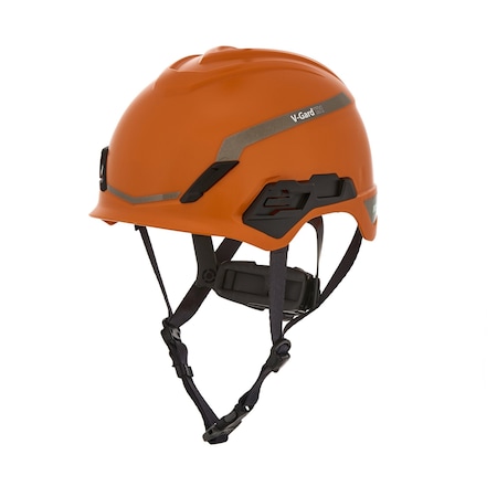 V-Gard H1 Safety Helmet, Novent, Fas-Trac III Pivot, ANSI, EN397, Type I, Class E, Orange MPN:10194797