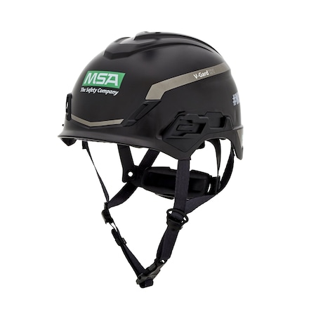 V-Gard H1 Safety Helmet, Novent, Fas-Trac III Pivot, ANSI, EN397, Type I, Class E, Black MPN:10194798