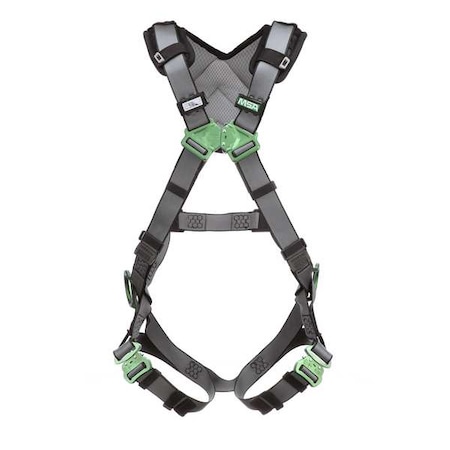 V-FIT Full Body Harness, XS, 400 lb., Quick-Connect Chest/ Quick-Connect Leg Straps MPN:10194872