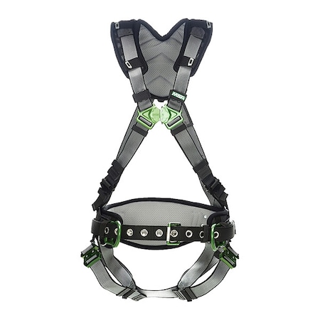 V-FIT Full Body Harness, XS, 400 lb., Quick-Connect Chest/ Quick-Connect Leg Straps MPN:10195133