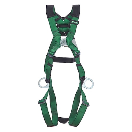 V-FORM™ Safety Harness Fall Protection Harness, XL, 400 lb, Quick-Connect Chest/ MPN:10206083