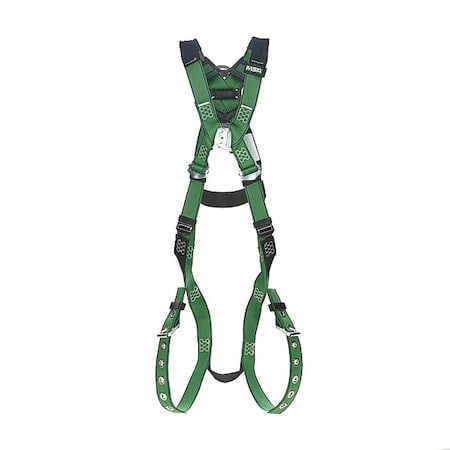 V-FORM™ Safety Harness Fall Protection Harness, M, 400 lb, Quick-Connect Chest/ Back D-Ring MPN:10208275
