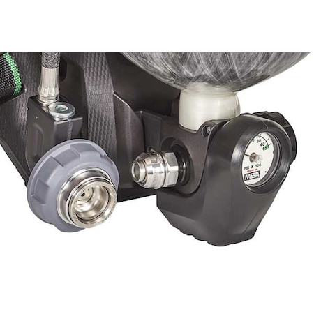 Industrial SCBA, G1, Carbon Cylinder, 4, 500 psi, Nylon Harness MPN:10215807