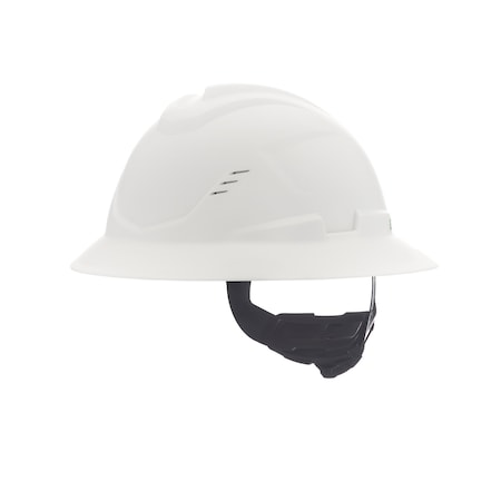 V-Gard C1 Full Brim, Vented, Fas-Trac III, Type 1, Class C, White MPN:10215828
