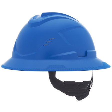 V-Gard C1 Full Brim, Vented, Fas-Trac III, Type 1, Class C, Blue MPN:10215830