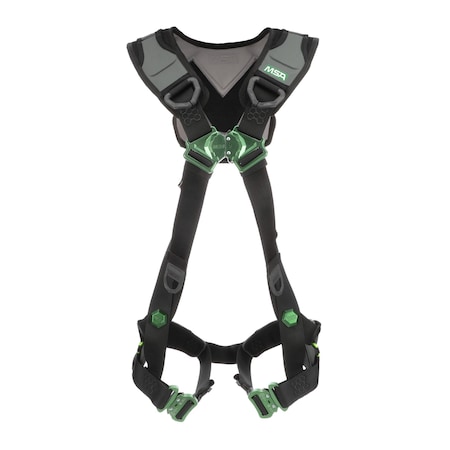 V-FLEX™ Safety Harness Full Body Harness, 2XL, 400 lb, Quick-Connect Chest/ Back D-Ring MPN:10239982