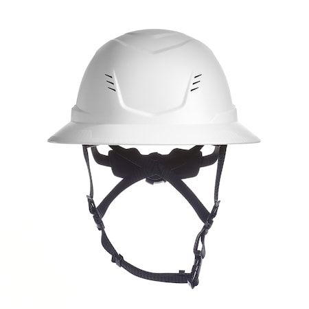 Safety Helmet, White, ABS MPN:10250581