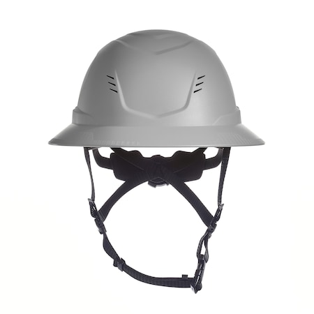 Safety Helmet, Gray, ABS MPN:10250585