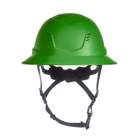 Safety Helmet, Green, ABS MPN:10250588